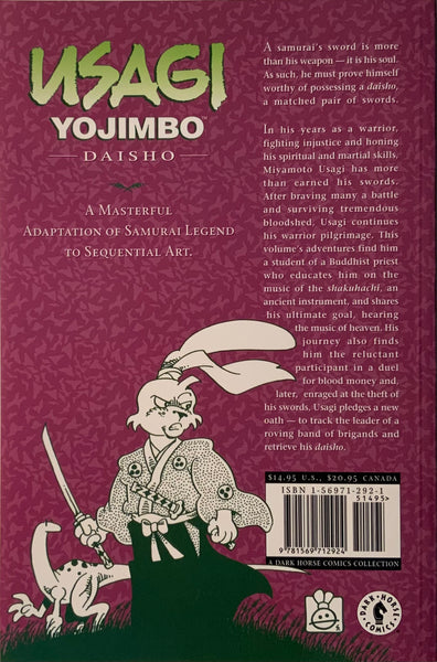 USAGI YOJIMBO : DAISHO BOOK 9 GRAPHIC NOVEL FIRST PRINTING