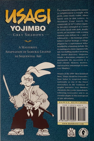 USAGI YOJIMBO : GREY SHADOWS BOOK 13 GRAPHIC NOVEL FIRST PRINTING