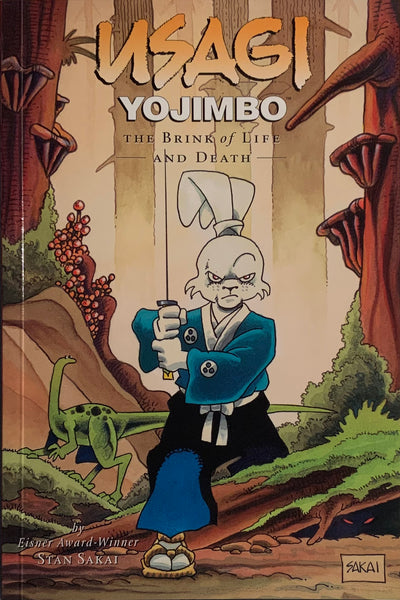 USAGI YOJIMBO : THE BRINK OF LIFE AND DEATH BOOK 10 GRAPHIC NOVEL FIRST PRINTING