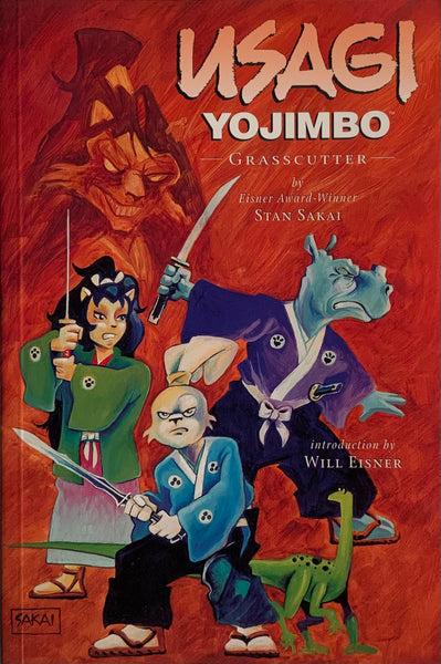 USAGI YOJIMBO : GRASSCUTTER BOOK 12 GRAPHIC NOVEL FIRST PRINTING