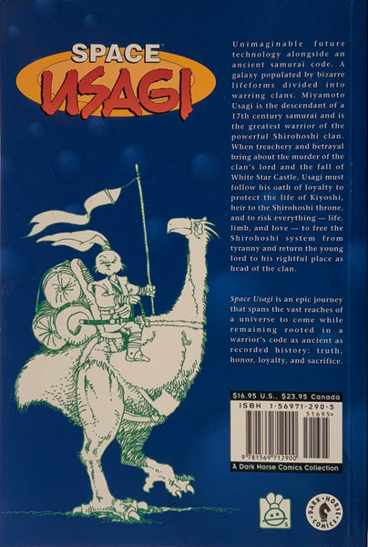 USAGI YOJIMBO : SPACE USAGI GRAPHIC NOVEL FIRST PRINTING