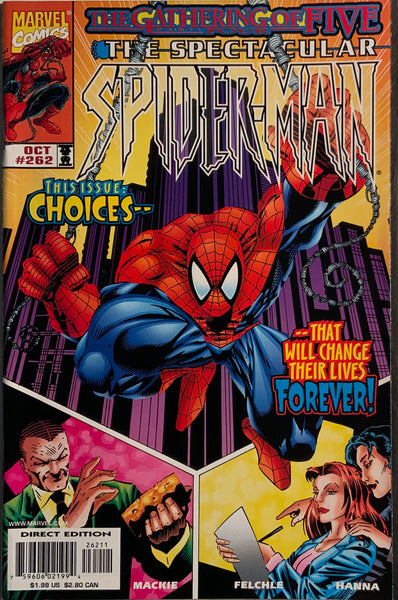 SPIDER-MAN : THE GATHERING OF FIVE 5 PART CROSSOVER