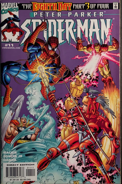 PETER PARKER SPIDER-MAN (1999-2003) #11 FIRST TEAM APPEARANCE OF THE EXEMPLARS