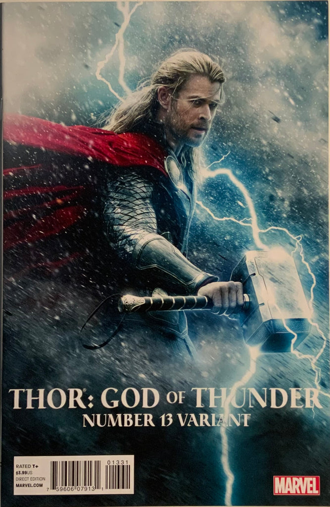 THOR GOD OF THUNDER #13 1:15 PHOTO VARIANT COVER