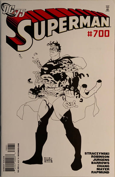 SUPERMAN (2006-2011) #700 RISSO 1:75 VARIANT COVER