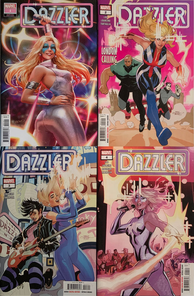 DAZZLER # 1 - 4 SET