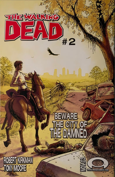 THE WALKING DEAD # 1 FIRST PRINTING