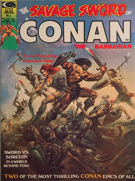 THE SAVAGE SWORD OF CONAN # 01