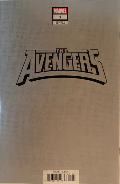 AVENGERS (2023) # 1 CHEW 1:50 VIRGIN VARIANT COVER