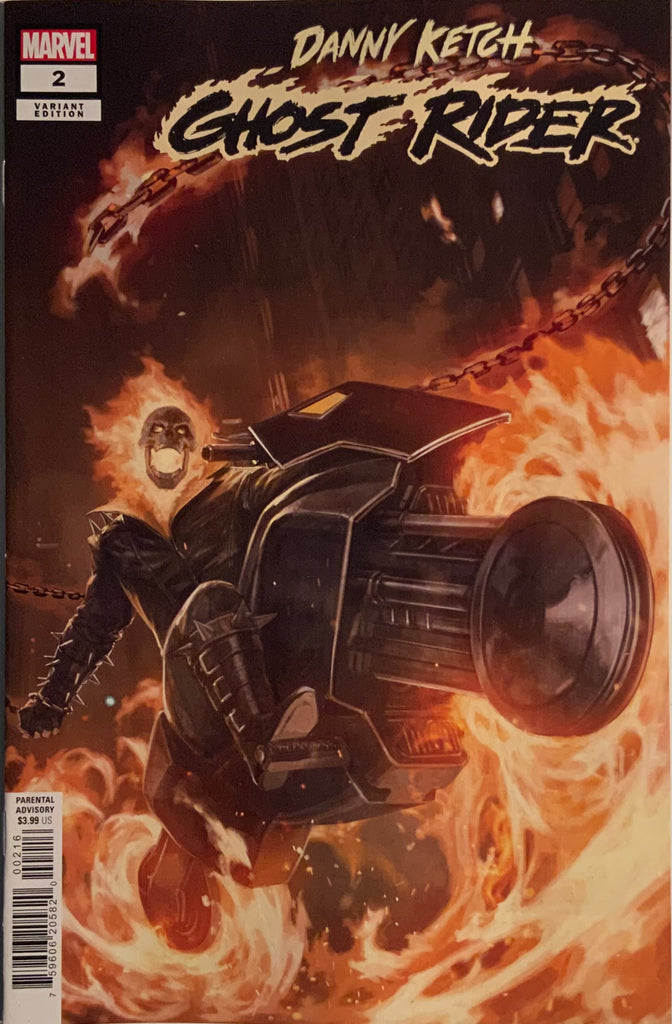 DANNY KETCH GHOST RIDER #2 SKAN 1:25 VARIANT COVER