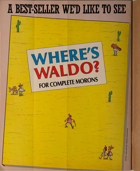 MAD MAGAZINE (USA) #310 WITH MAILING OVERLAY COVER