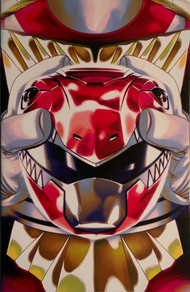 MIGHTY MORPHIN POWER RANGERS / TMNT II # 1 MONTES REVEAL VARIANT COVER