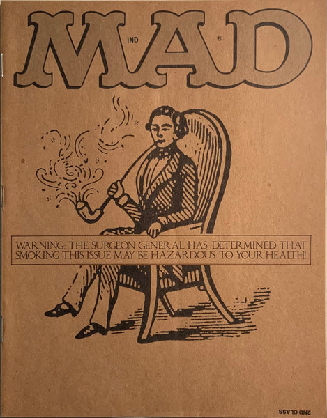 MAD MAGAZINE (USA) #312 WITH MAILING OVERLAY COVER