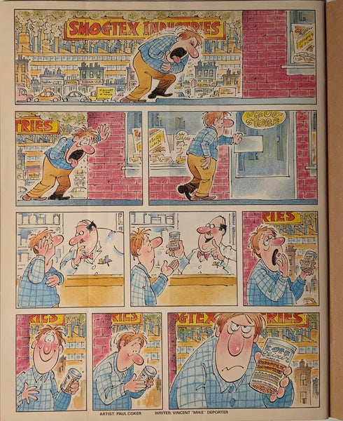 MAD MAGAZINE (USA) #312 WITH MAILING OVERLAY COVER