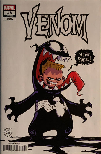 VENOM (2021) #18 YOUNG VARIANT COVER