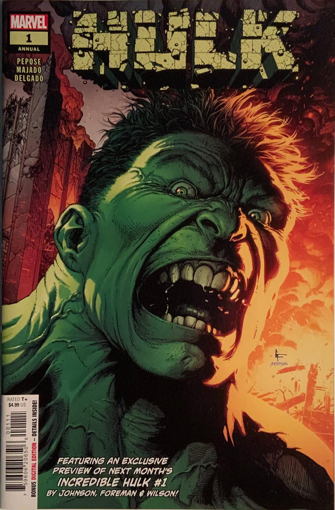 HULK (2022) ANNUAL # 1 FIRST APPEARANCE OF THE ELDEST