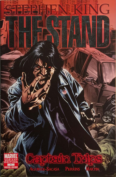 THE STAND (STEPHEN KING) CAPTAIN TRIPS # 1 PERKINS 1:25 VARIANT COVER