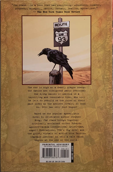 THE STAND (STEPHEN KING) CAPTAIN TRIPS # 1 PERKINS 1:25 VARIANT COVER