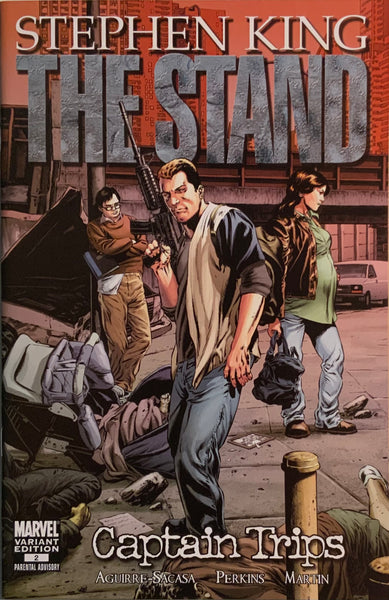 THE STAND (STEPHEN KING) CAPTAIN TRIPS # 2 PERKINS 1:25 VARIANT COVER