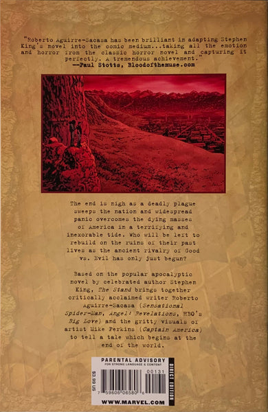 THE STAND (STEPHEN KING) SOUL SURVIVORS # 1 PERKINS 1:25 VARIANT COVER