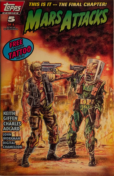 MARS ATTACKS (1994) # 1 - 5 SET