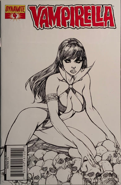 VAMPIRELLA (2010-2014) # 4 GARZA 1:15 SKETCH VARIANT COVER