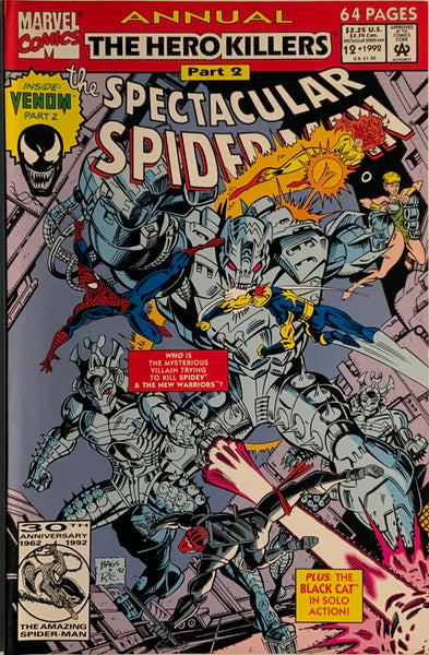 SPIDER-MAN THE HERO KILLERS 4 ANNUAL SET 1992