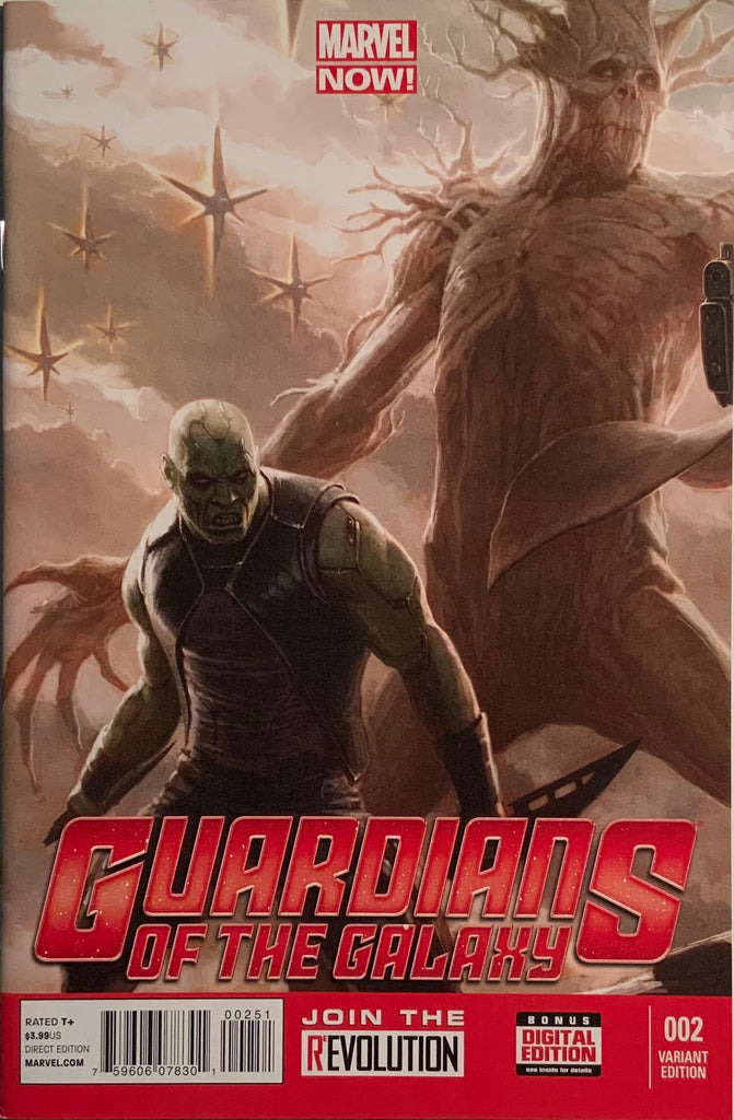 GUARDIANS OF THE GALAXY (2013-2015) # 2 1:25 MOVIE VARIANT COVER