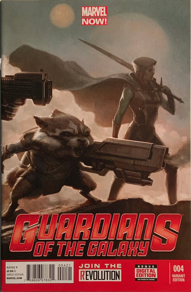GUARDIANS OF THE GALAXY (2013-2015) # 4 1:25 MOVIE VARIANT COVER