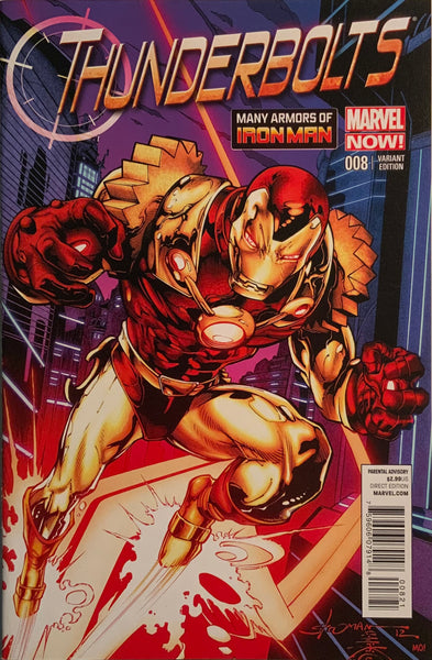 THUNDERBOLTS (2013) # 8 STROMAN 1:20 VARIANT COVER