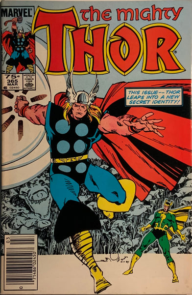 THOR (1966-1996) #365 FIRST FULL APPEARANCE OF THOR FROG OF THUNDER