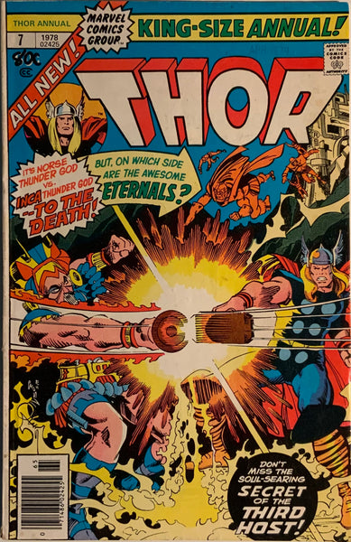 THOR (1966-1996) ANNUAL # 7 FIRST APPEARANCE OF VIRAKO