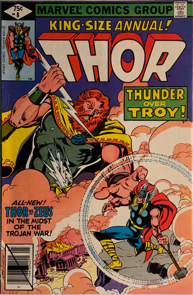 THOR (1966-1996) ANNUAL # 8 FIRST APPEARANCE OF ATHENA