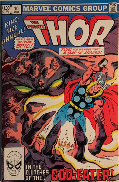 THOR (1966-1996) ANNUAL #10 FIRST APPEARANCE OF DEMOGORGE THE GOD-EATER