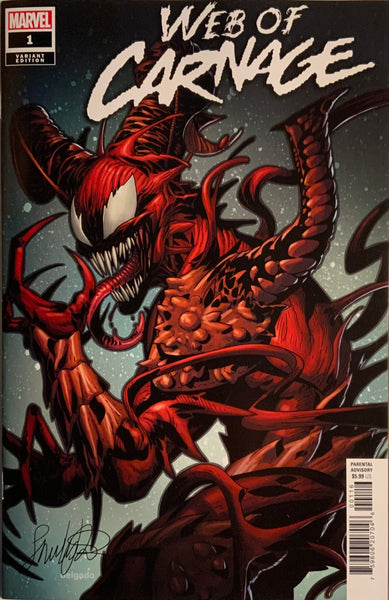 WEB OF CARNAGE # 1 LARROCA 1:25 VARIANT COVER