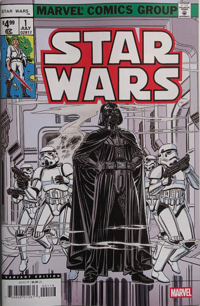 STAR WARS (1977) FACSIMILE EDITION # 1 ORDWAY 1:25 VARIANT COVER
