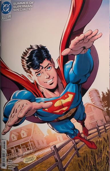 SUMMER OF SUPERMAN SPECIAL # 1 JURGENS 1:25 VARIANT COVER