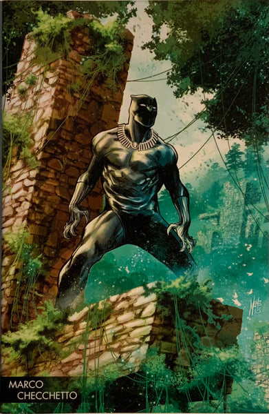 BLACK PANTHER (2016-2018) #170 CHECCHETTO YOUNG GUNS VARIANT COVER