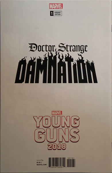 DOCTOR STRANGE DAMNATION # 1 GARRON YOUNG GUNS VARIANT COVER