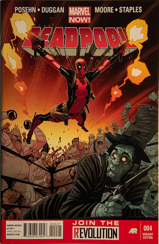 DEADPOOL (2013-2015) # 4 MOORE 1:50 VARIANT COVER