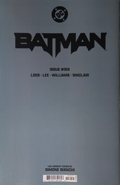 BATMAN (REBIRTH) #159 BIANCHI 1:50 VARIANT COVER