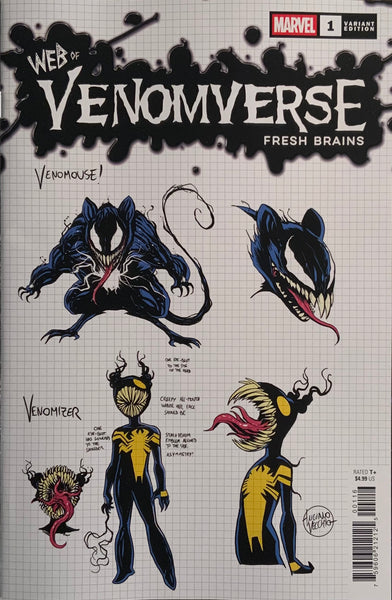WEB OF VENOMVERSE : FRESH BRAINS # 1 VECCHIO 1:10 VARIANT COVER