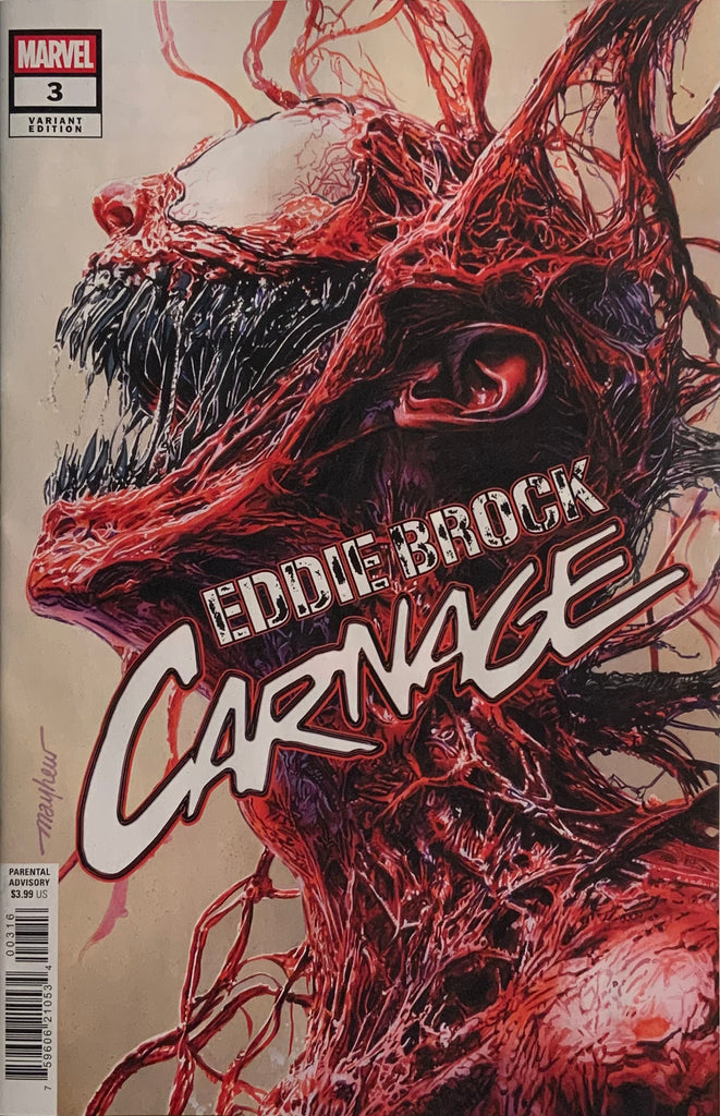 EDDIE BROCK CARNAGE # 3 MAYHEW 1:25 VARIANT COVER