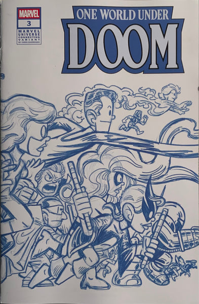 ONE WORLD UNDER DOOM # 3 GIARRUSSO 1:50 VARIANT COVER