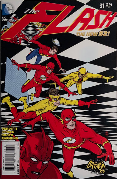 FLASH (THE NEW 52) #31 BATMAN '66 1:25 VARIANT