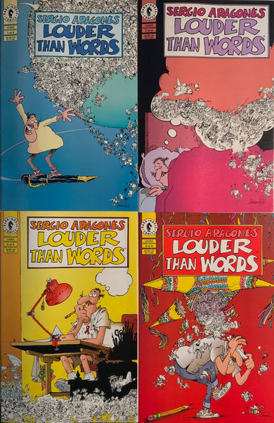SERGIO ARAGONES’ LOUDER THAN WORDS # 1 - 6 SET
