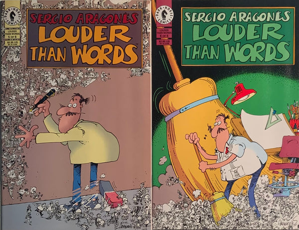 SERGIO ARAGONES’ LOUDER THAN WORDS # 1 - 6 SET