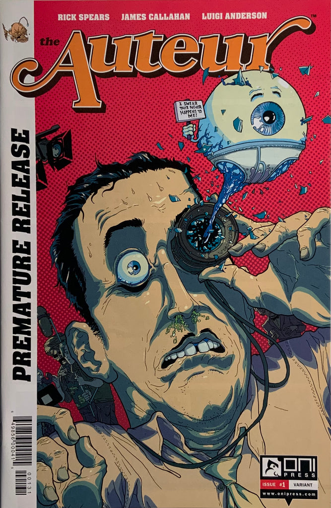 THE AUTEUR # 1 NYCC 2013 PREMATURE RELEASE VARIANT COVER