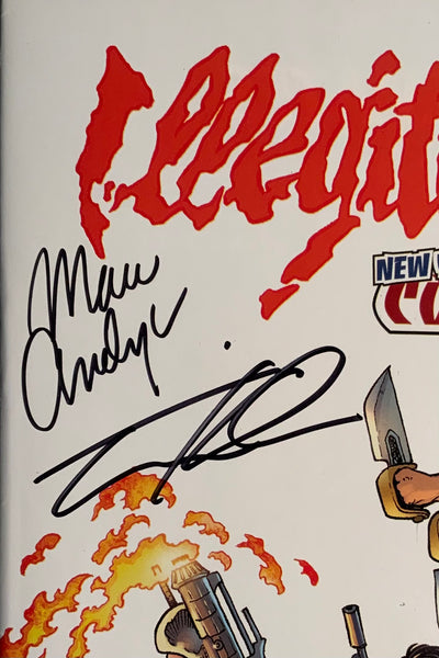 THE ILLEGITIMATES # 1 NYCC EDITION 2013 SIGNED COVER