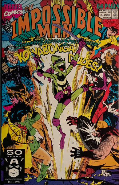 THE IMPOSSIBLE MAN SUMMER VACATION SPECTACULAR # 1 & 2